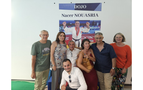 Inauguration Dojo Nacer Nouasria à St Lubin des Joncherets